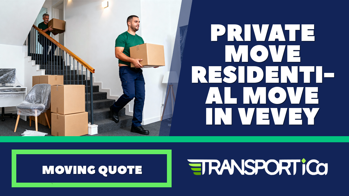 Private move / residential move in Vevey