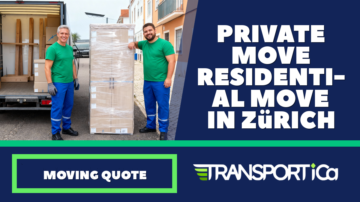 Private move / residential move in Zürich