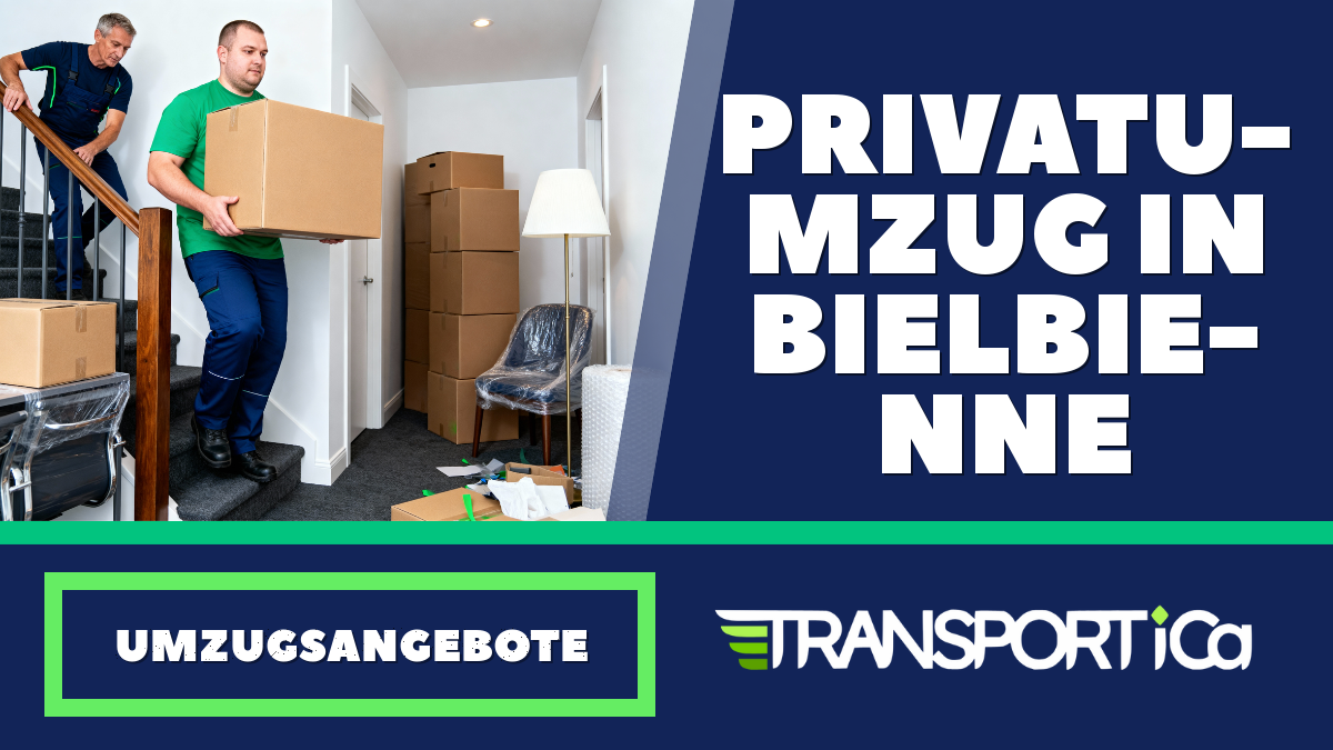 Privatumzug in Biel/Bienne