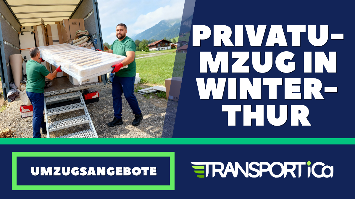 Privatumzug in Winterthur