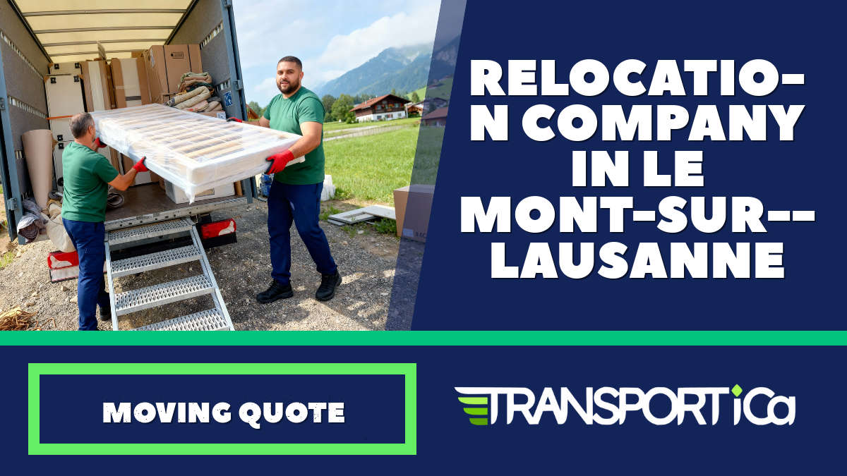 Relocation company in Le Mont-sur-Lausanne