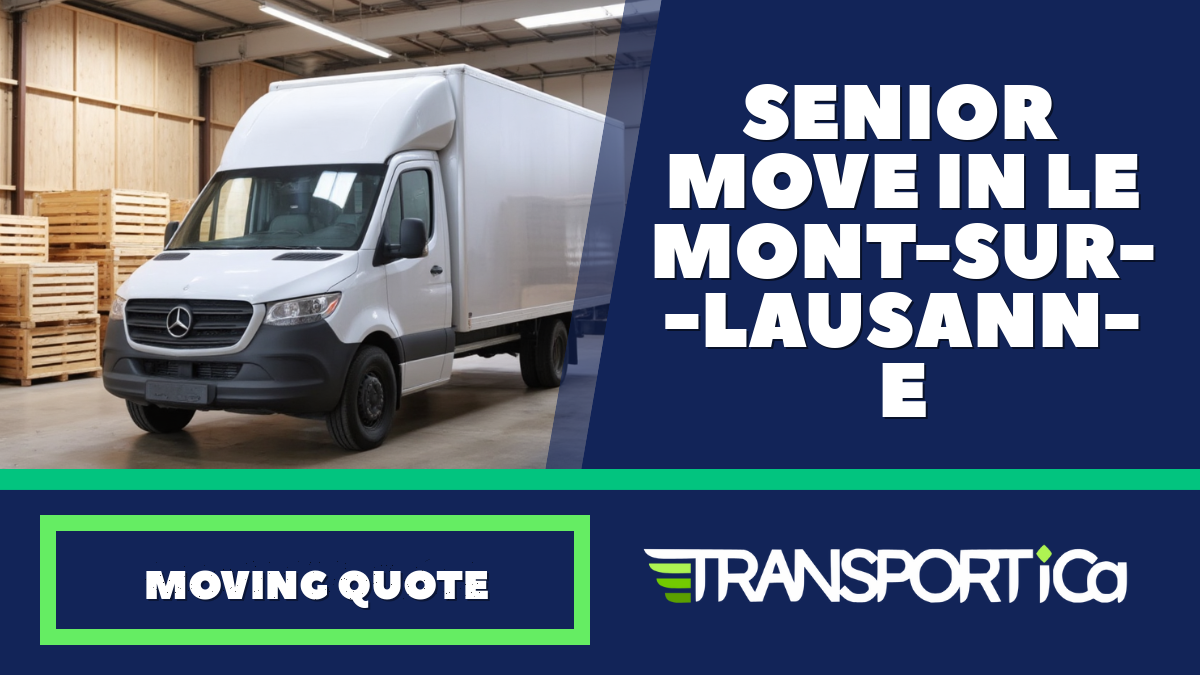 Senior move in Le Mont-sur-Lausanne