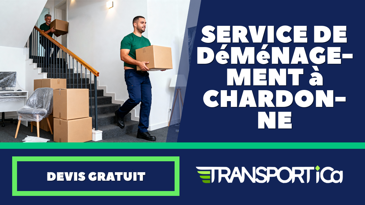 Service de déménagement à Chardonne