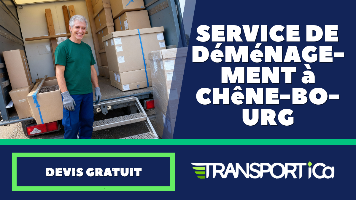 Service de déménagement à Chêne-Bourg