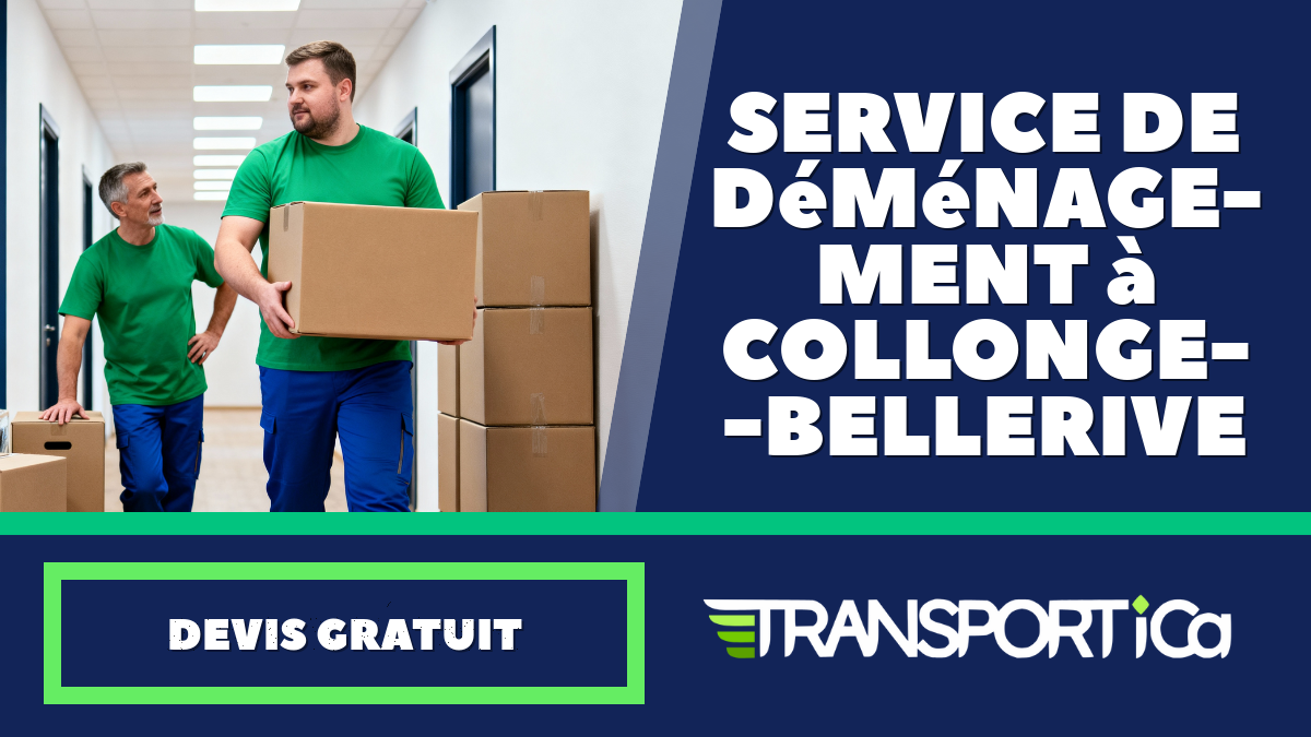 Service de déménagement à Collonge-Bellerive