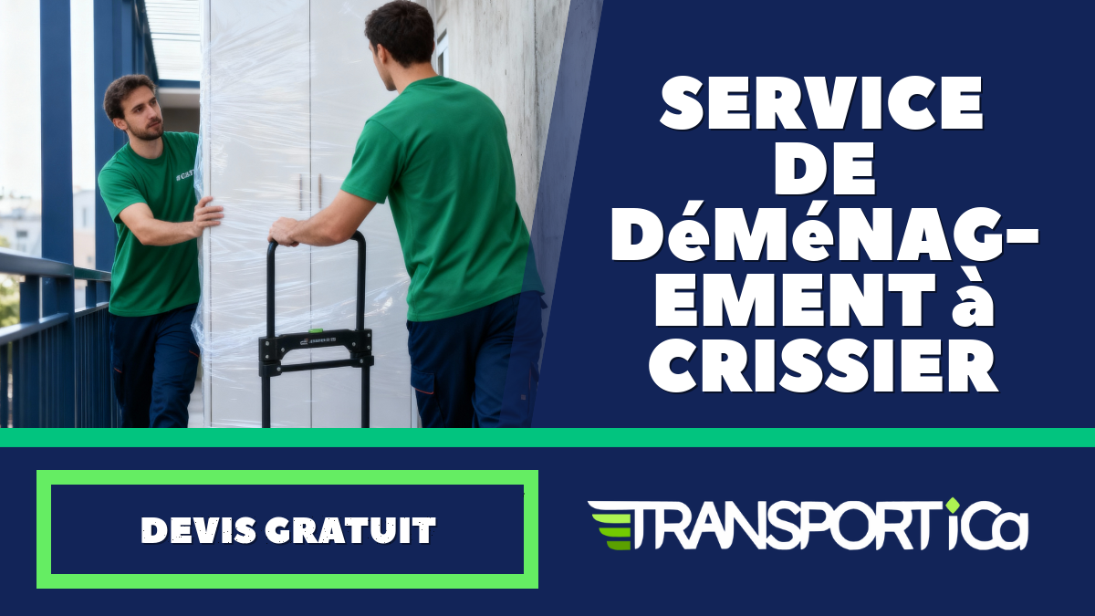 Service de déménagement à Crissier