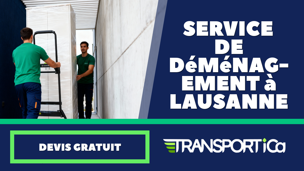 Service de déménagement à Lausanne