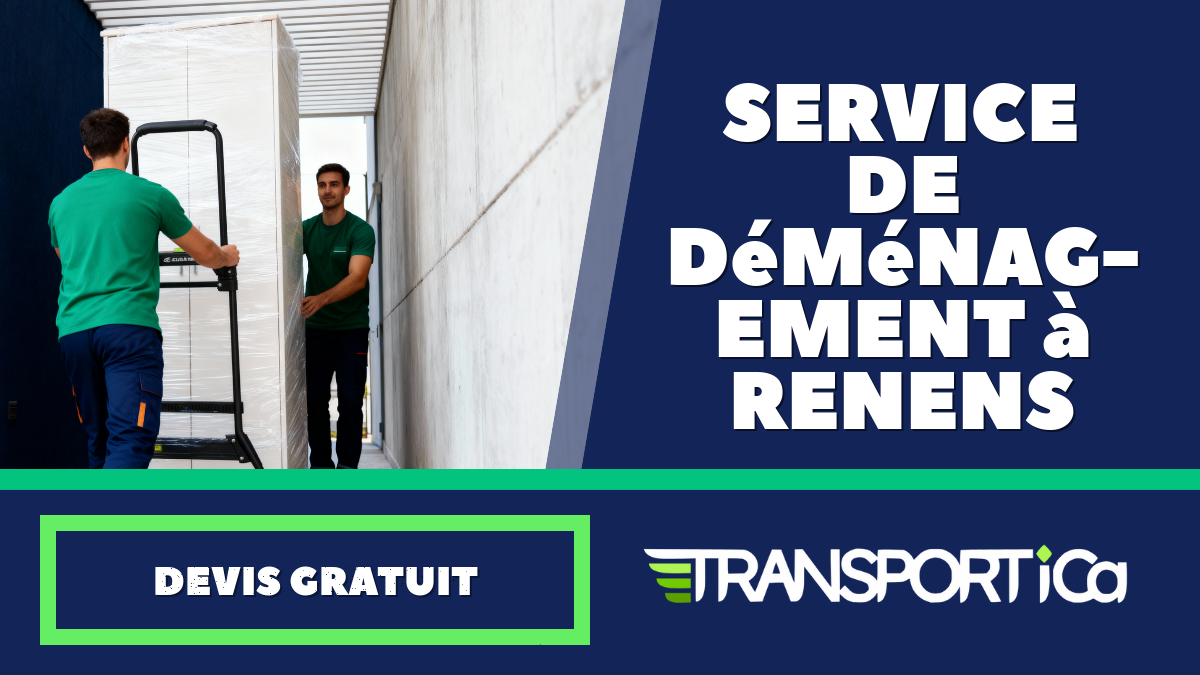 Service de déménagement à Renens