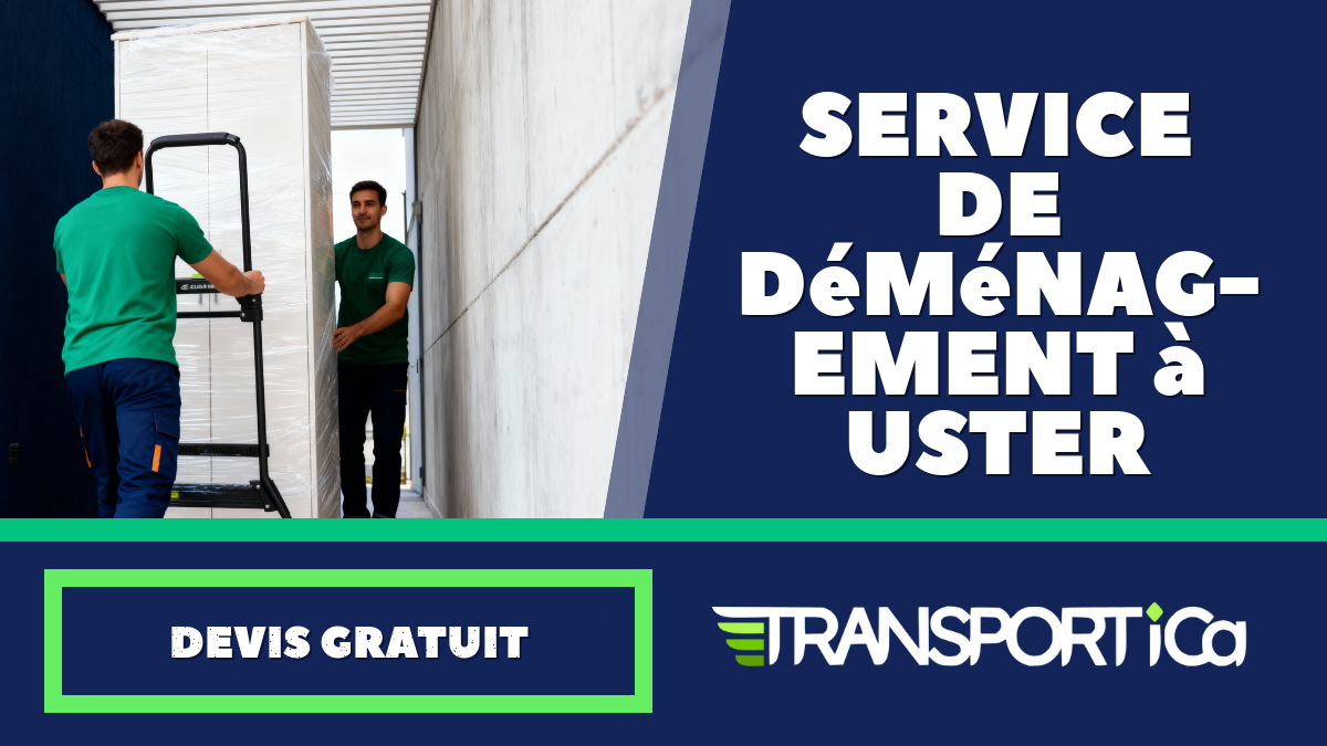 Service de déménagement à Uster