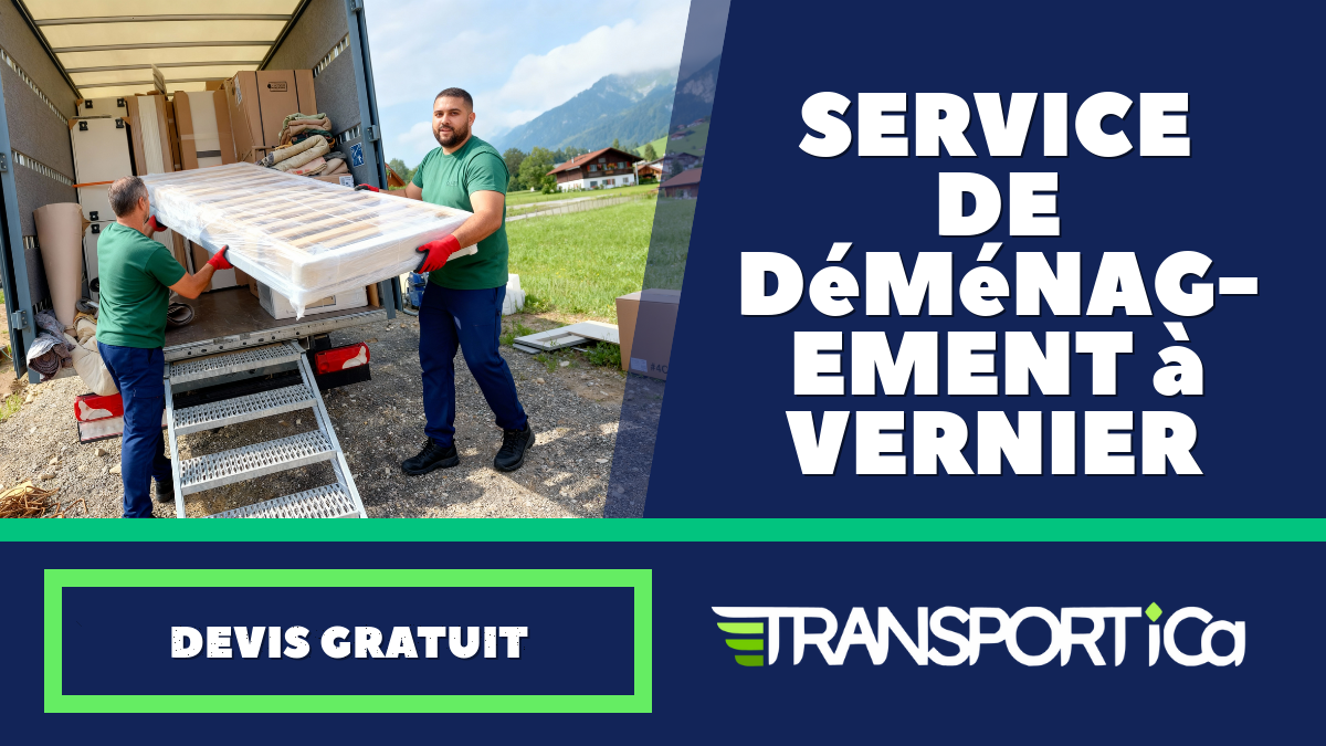 Service de déménagement à Vernier