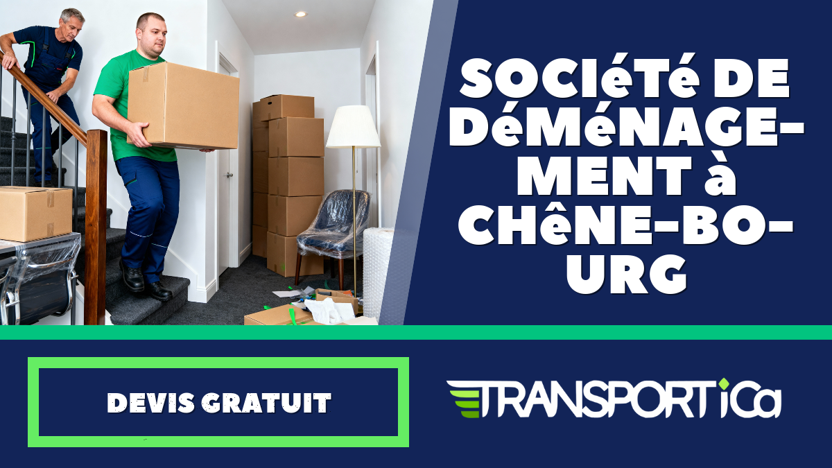 Société de déménagement à Chêne-Bourg