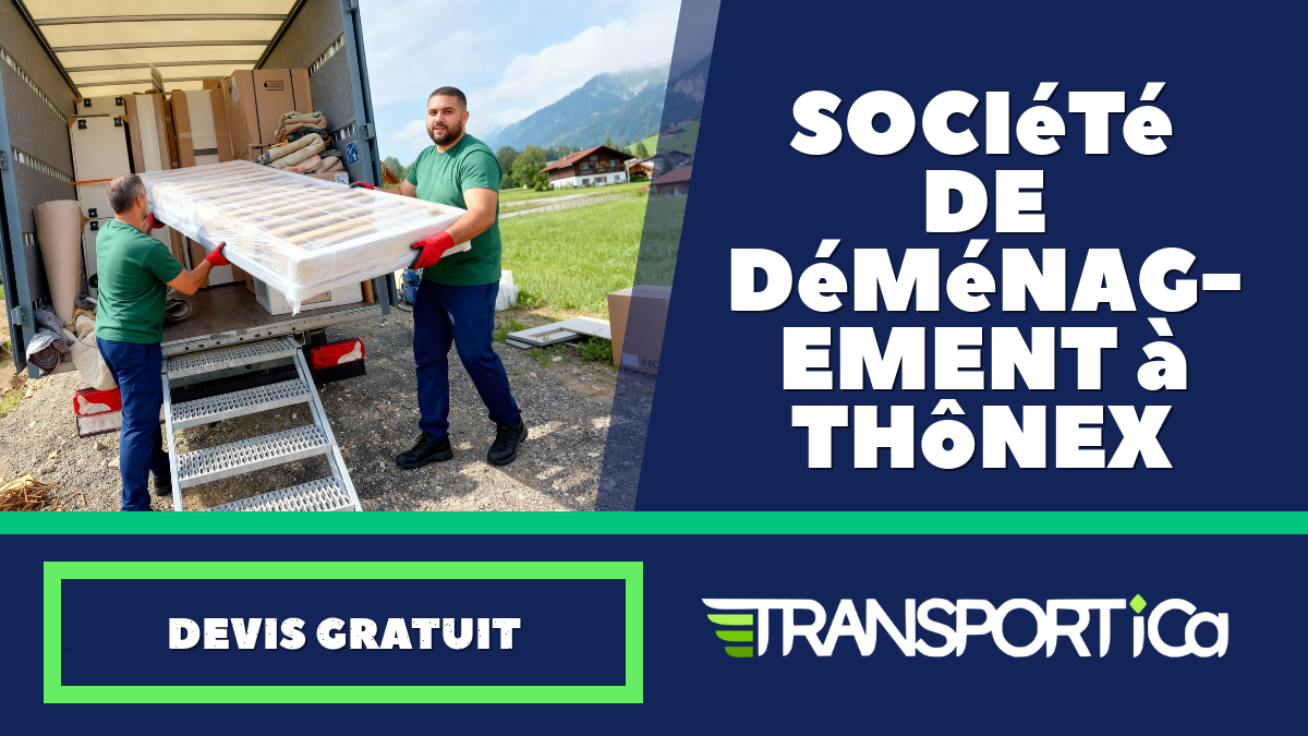 Société de déménagement à Thônex