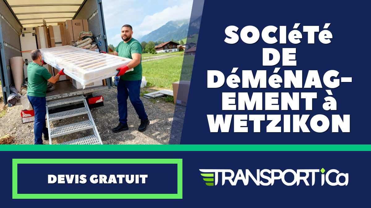 Société de déménagement à Wetzikon