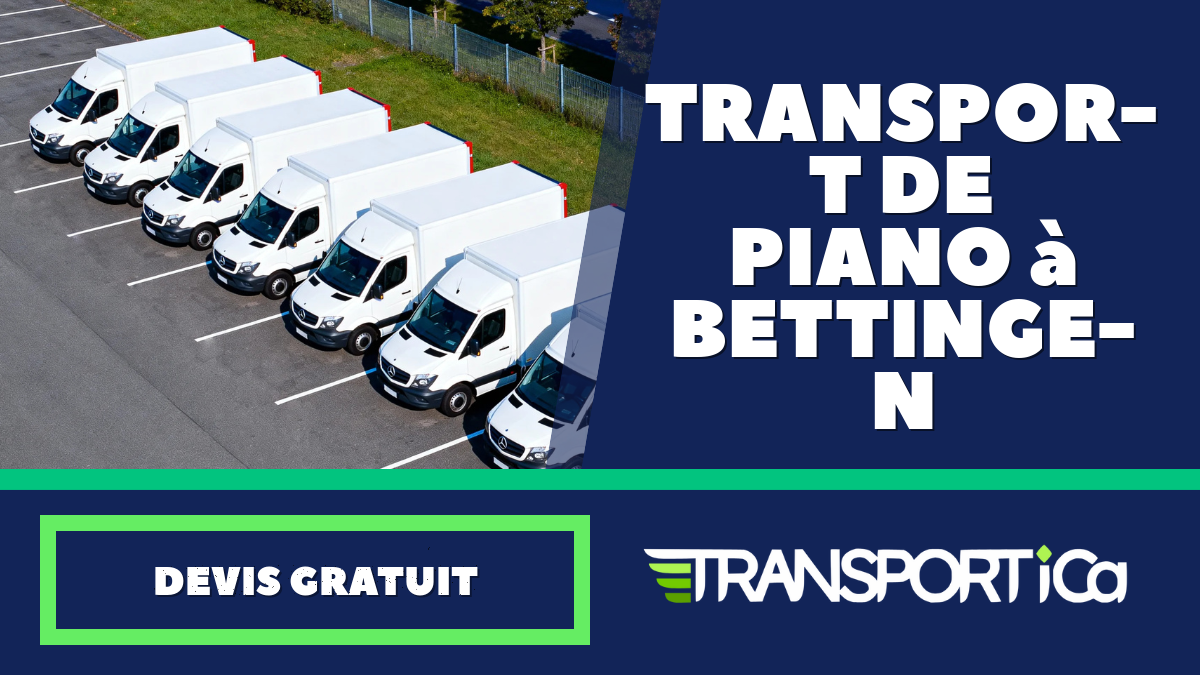 Transport de piano à Bettingen