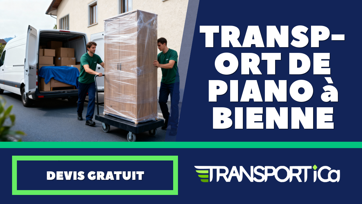 Transport de piano à Bienne
