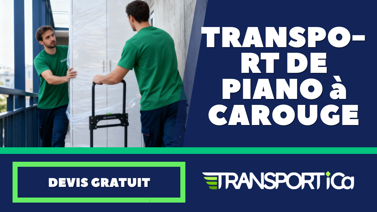 Transport de piano à Carouge
