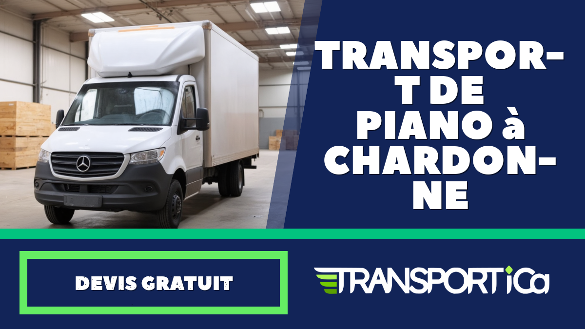 Transport de piano à Chardonne