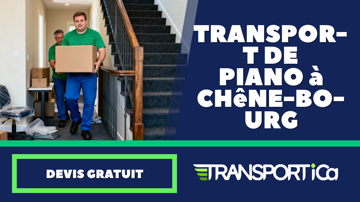 Transport de piano à Chêne-Bourg