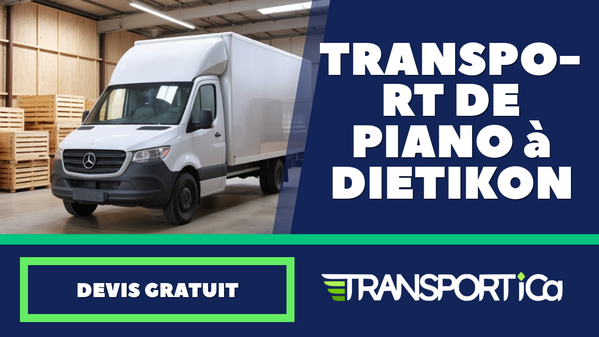 Transport de piano à Dietikon