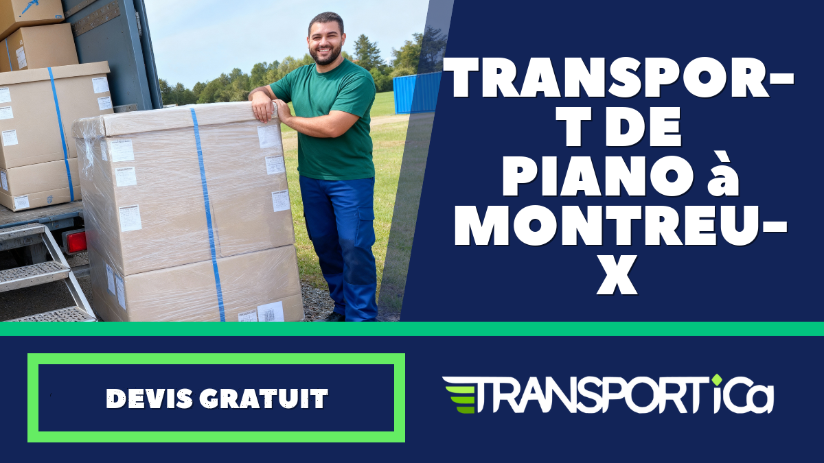 Transport de piano à Montreux