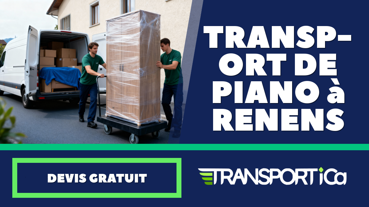 Transport de piano à Renens