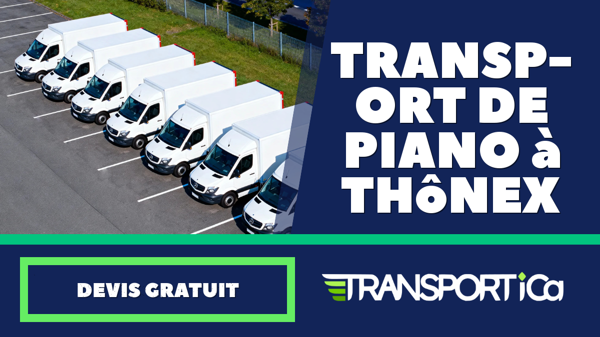 Transport de piano à Thônex