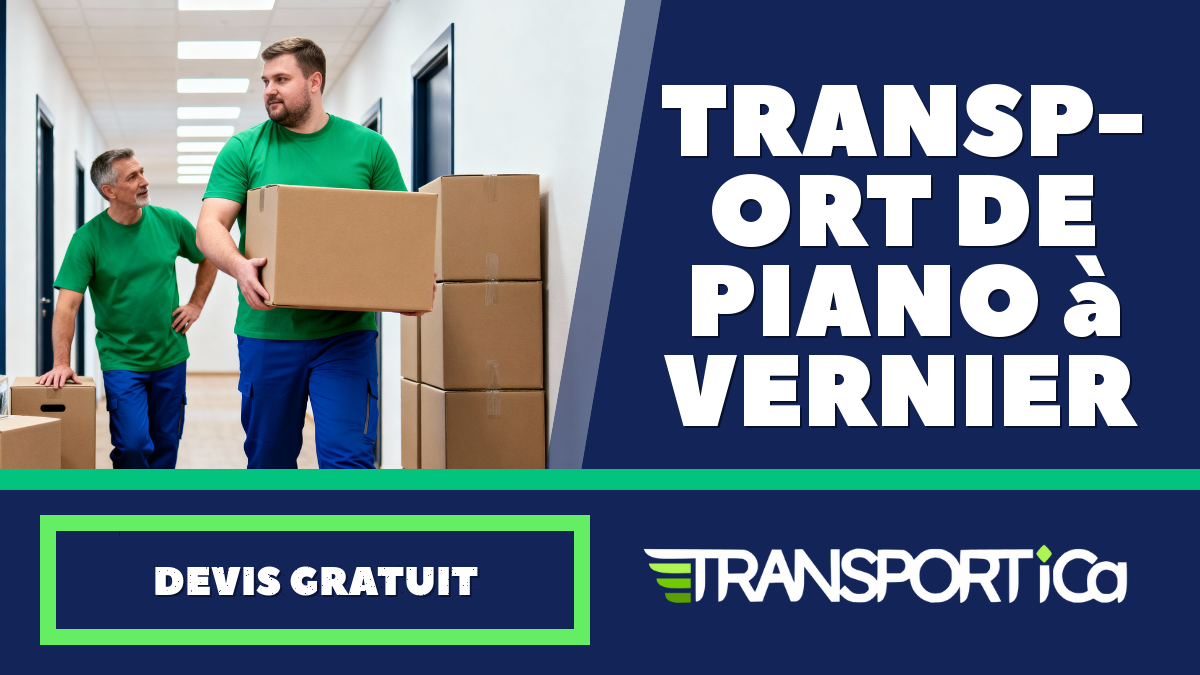 Transport de piano à Vernier