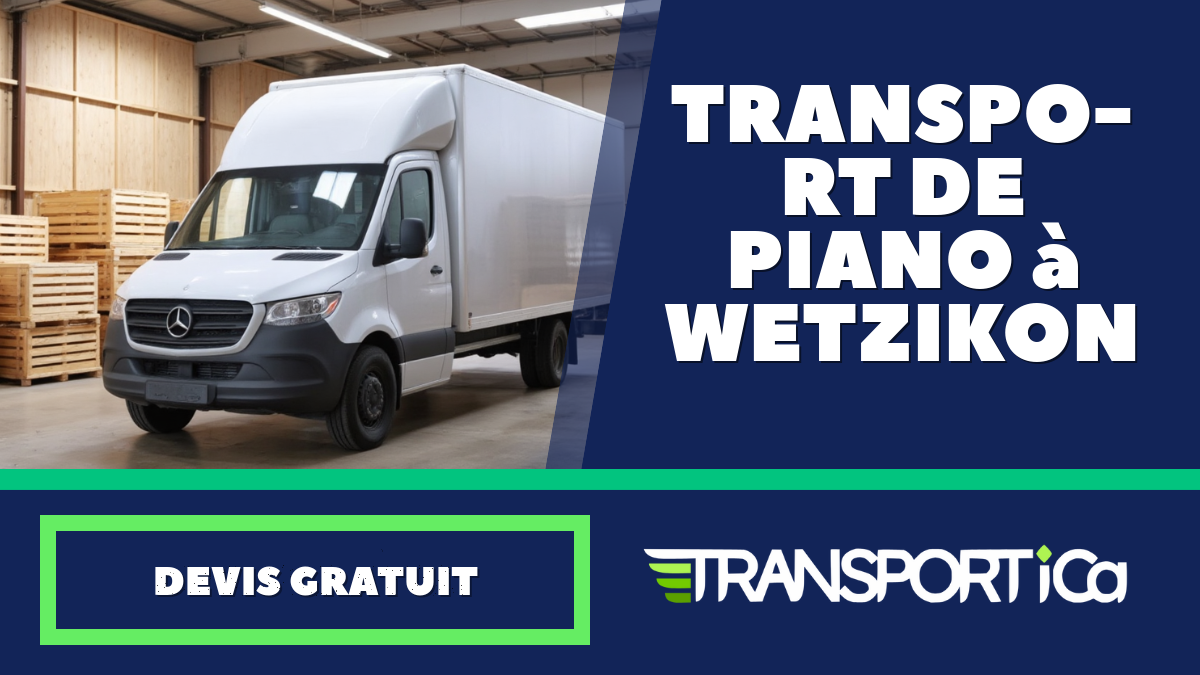 Transport de piano à Wetzikon