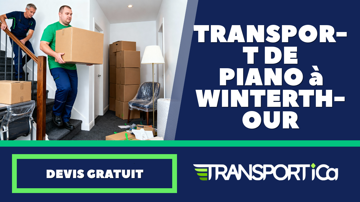Transport de piano à Winterthour