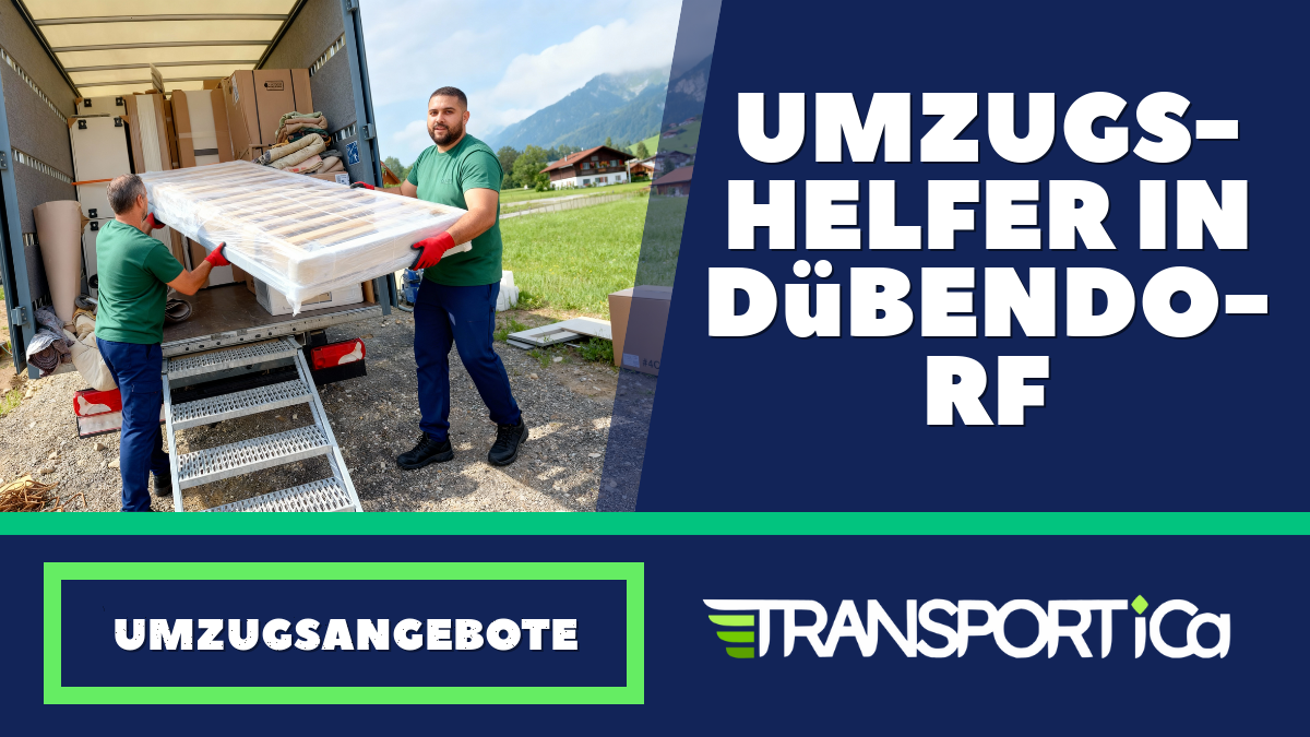 Umzugshelfer in Dübendorf