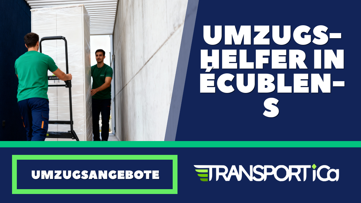 Umzugshelfer in Écublens