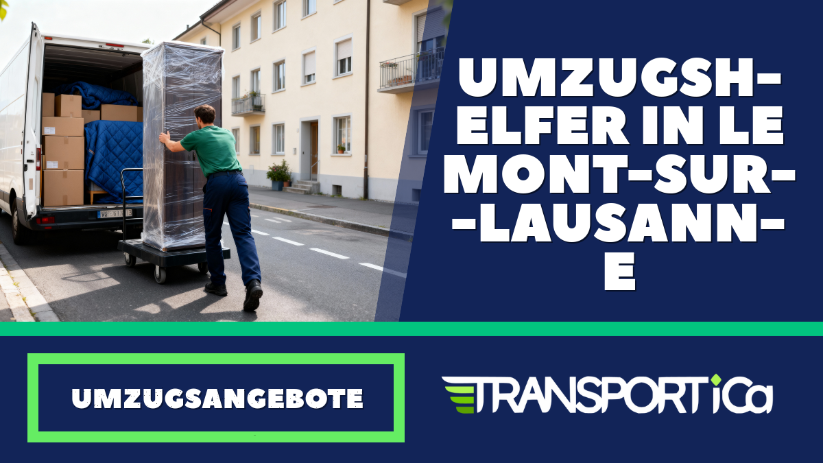 Umzugshelfer in Le Mont-sur-Lausanne