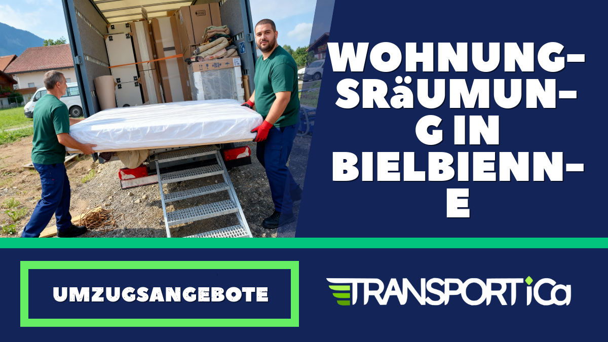 Wohnungsräumung in Biel/Bienne