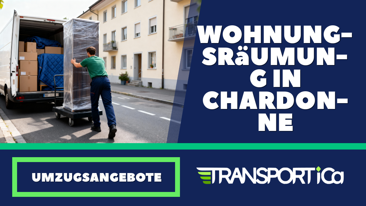 Wohnungsräumung in Chardonne