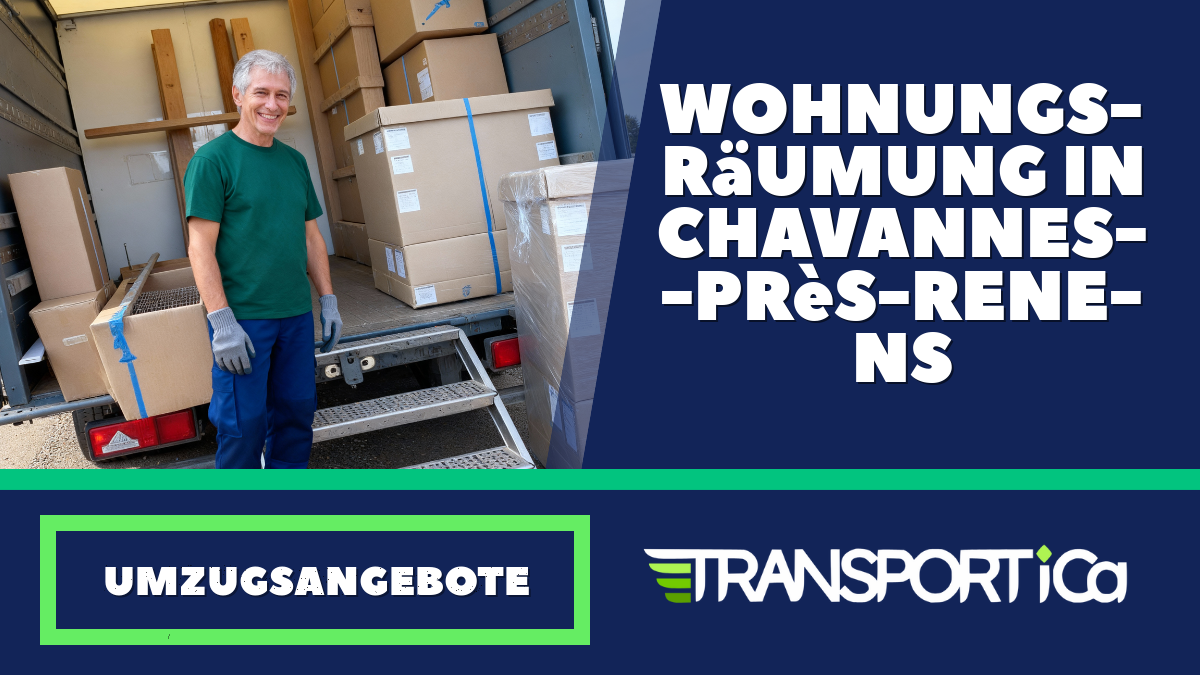 Wohnungsräumung in Chavannes-près-Renens
