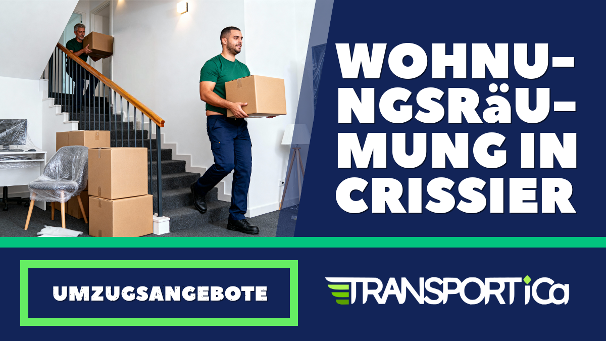 Wohnungsräumung in Crissier