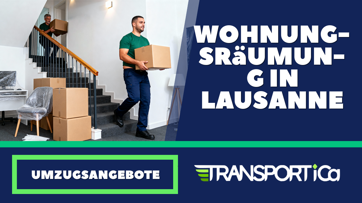 Wohnungsräumung in Lausanne