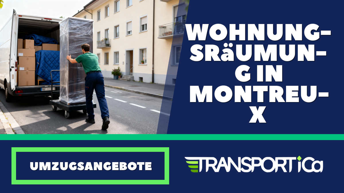 Wohnungsräumung in Montreux