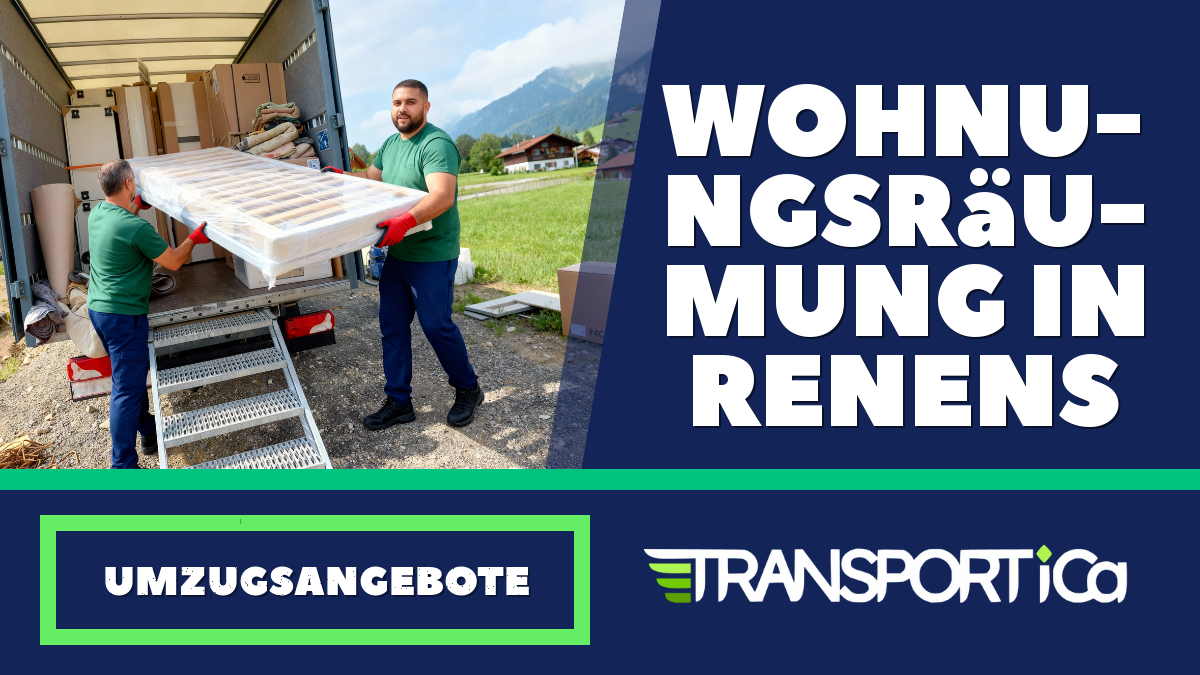 Wohnungsräumung in Renens