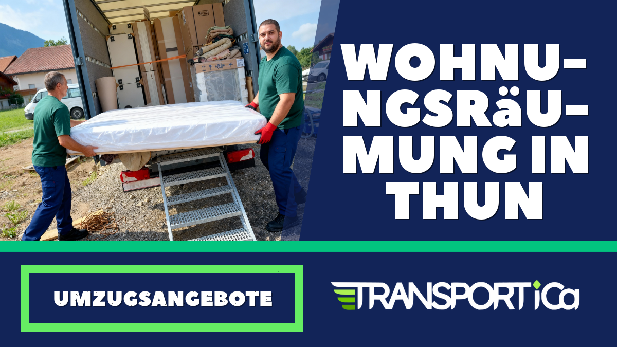 Wohnungsräumung in Thun