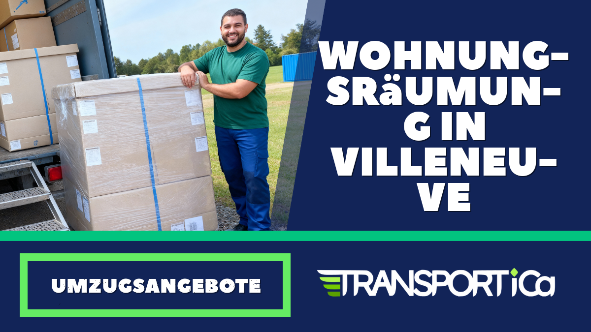 Wohnungsräumung in Villeneuve