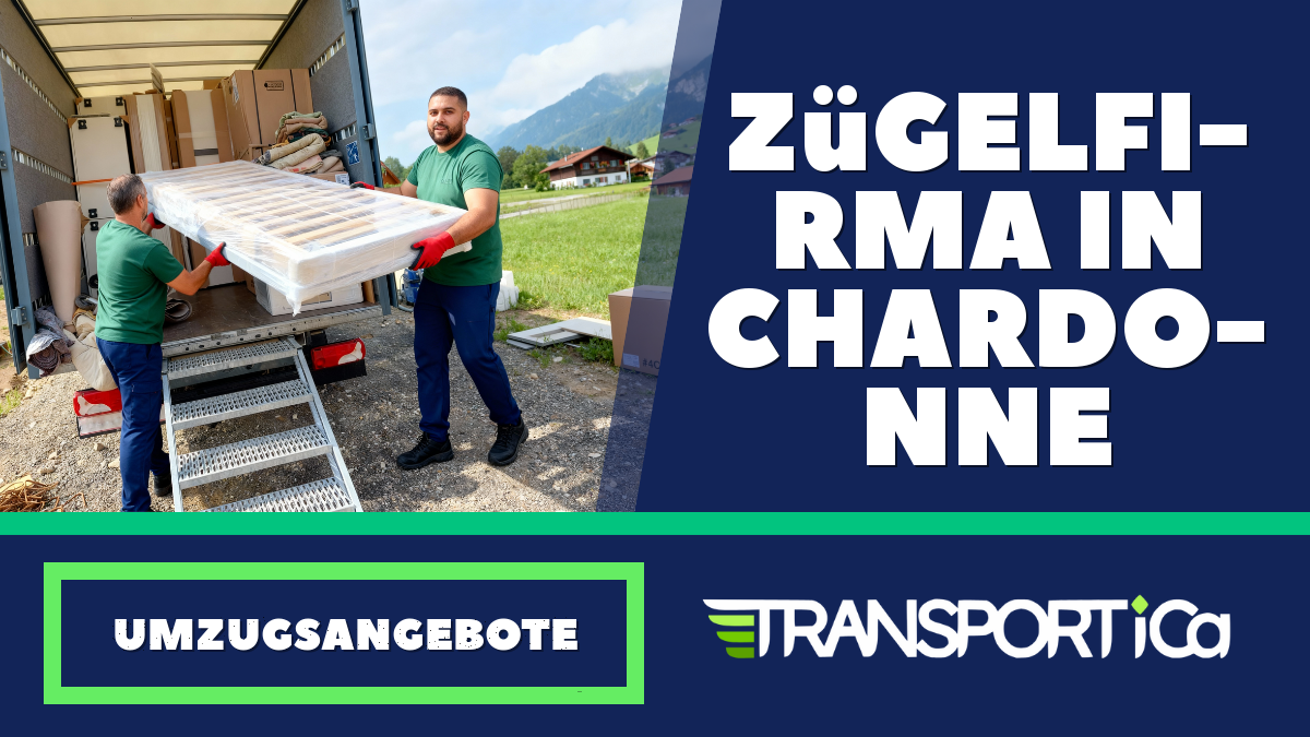 Zügelfirma in Chardonne
