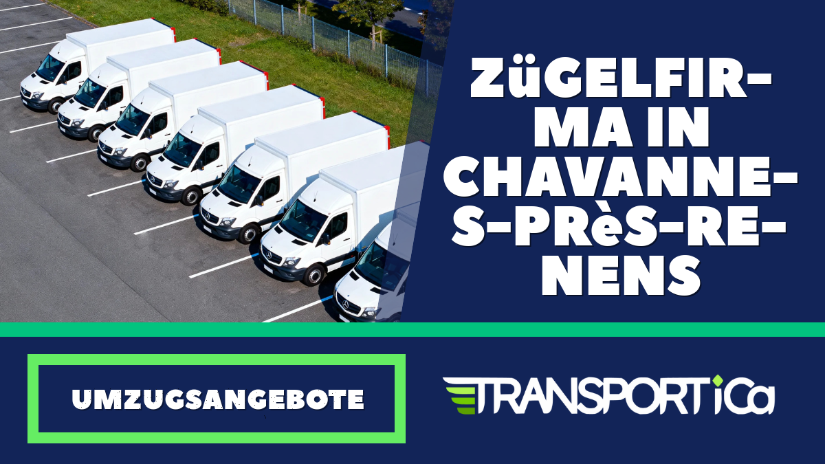 Zügelfirma in Chavannes-près-Renens