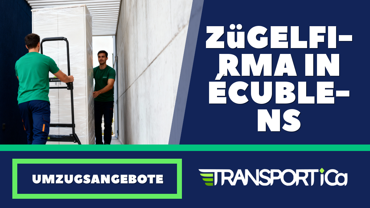 Zügelfirma in Écublens