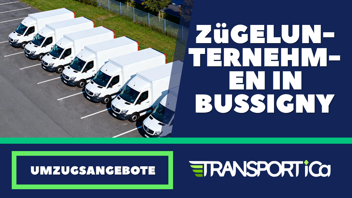 Zügelunternehmen in Bussigny