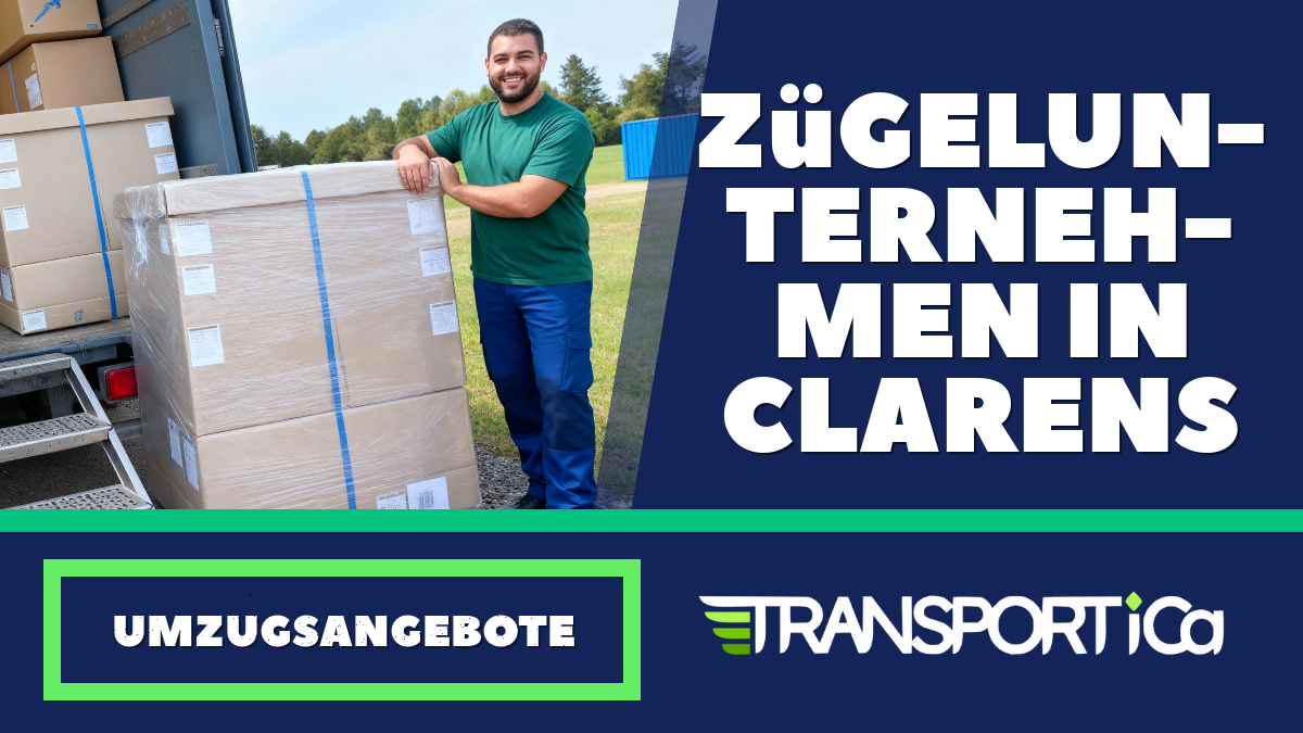 Zügelunternehmen in Clarens