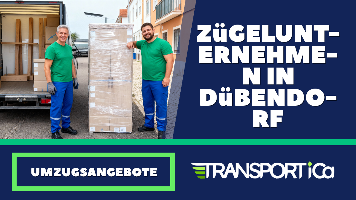 Zügelunternehmen in Dübendorf