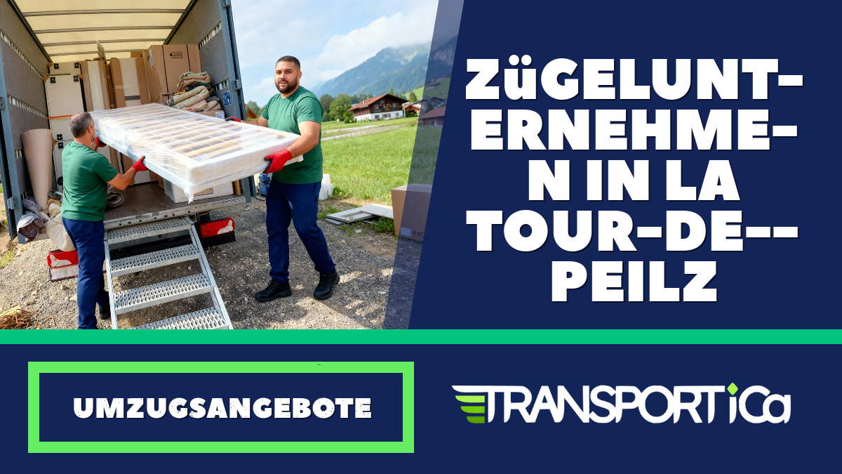 Zügelunternehmen in La Tour-de-Peilz