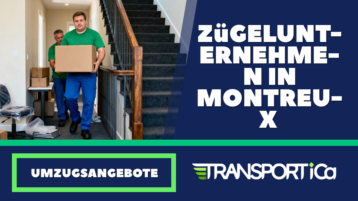 Zügelunternehmen in Montreux