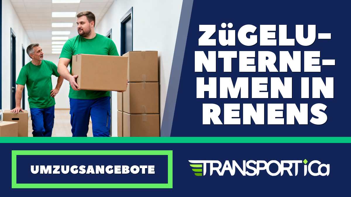 Zügelunternehmen in Renens